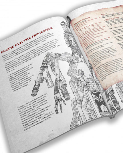 Blessed Automata: Statblocks & Lore