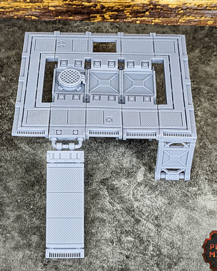 Stack City Terrain w/ Containers - Part 1