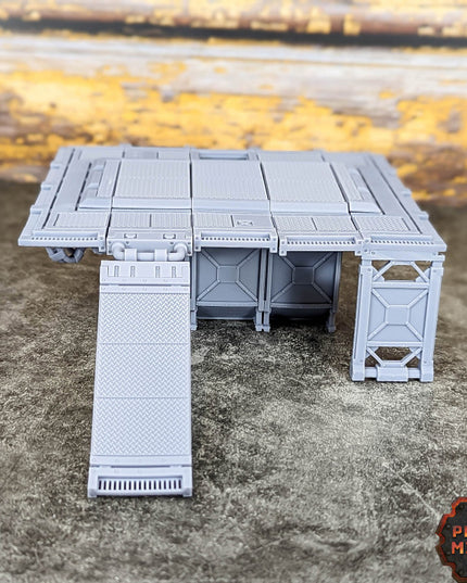 Stack City Terrain w/ Containers - Part 1