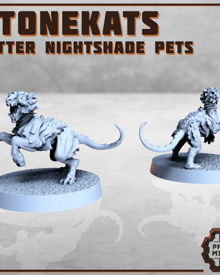 Stonekats x3 - Bitter Nightshade Pets