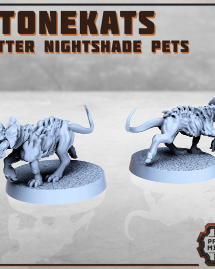 Stonekats x3 - Bitter Nightshade Pets