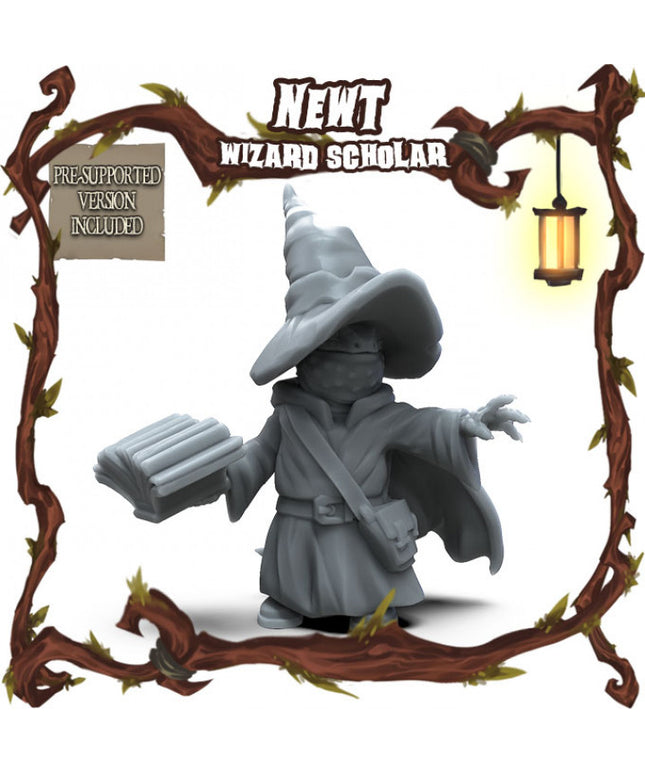 Newt Folk: Wizard Scholar
