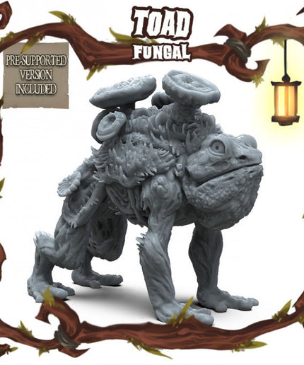 Garden Fable: Fungal Toad