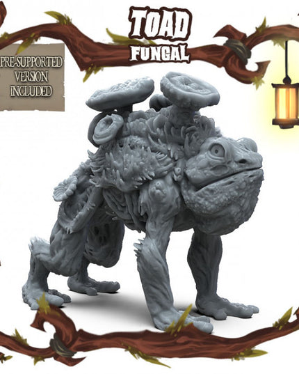 Garden Fable: Fungal Toad