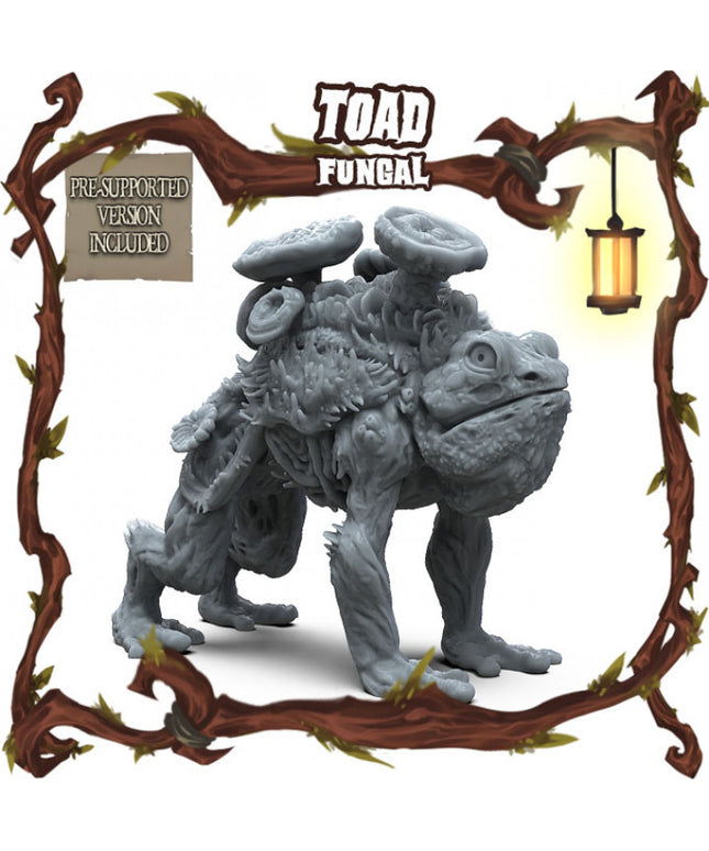 Garden Fable: Fungal Toad