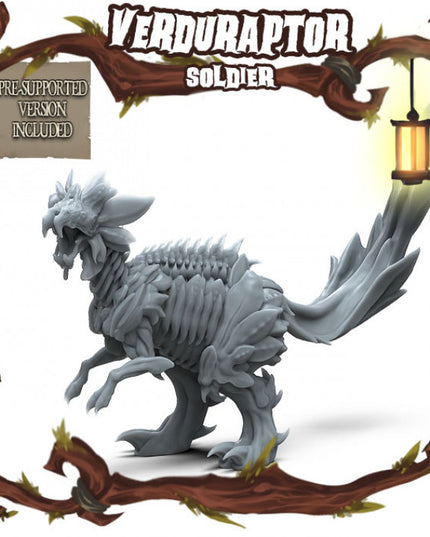 Garden Fable: Verduraptor Soldier