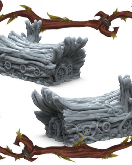 Garden Fable: Forest Log House