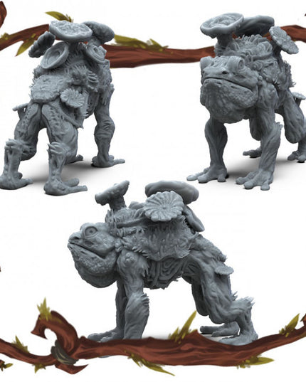 Garden Fable: Fungal Toad