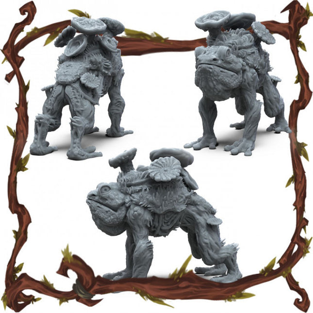 Garden Fable: Fungal Toad