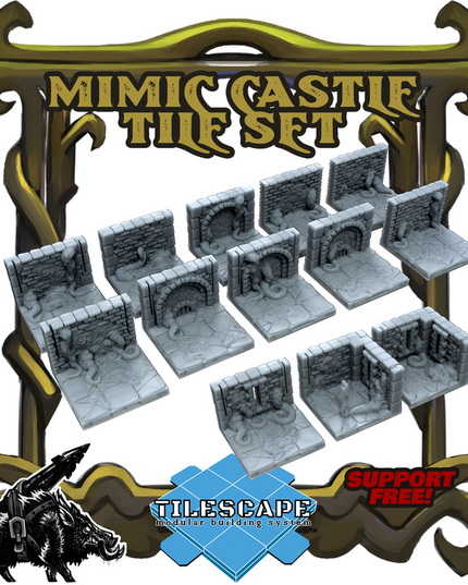 Castle Mimic Tile/Terrain Set