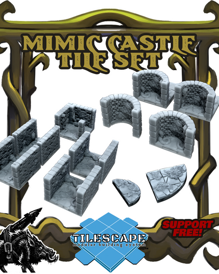 Castle Mimic Tile/Terrain Set
