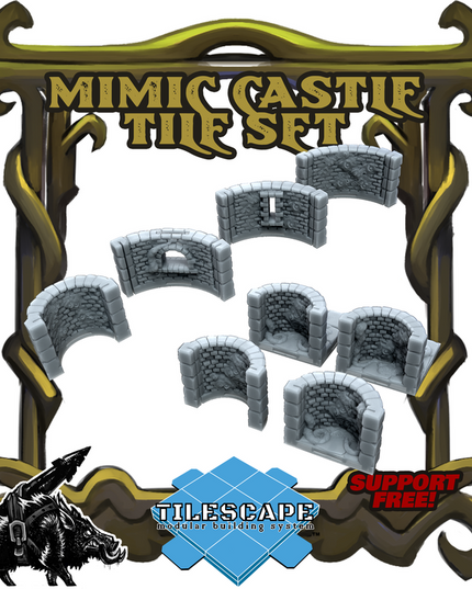 Castle Mimic Tile/Terrain Set