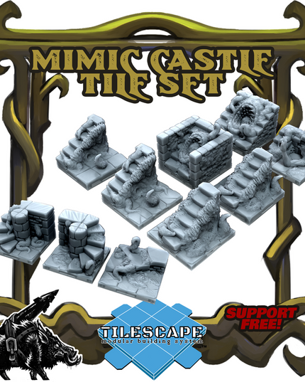 Castle Mimic Tile/Terrain Set