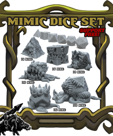 The Castle Mimic Dice Chest