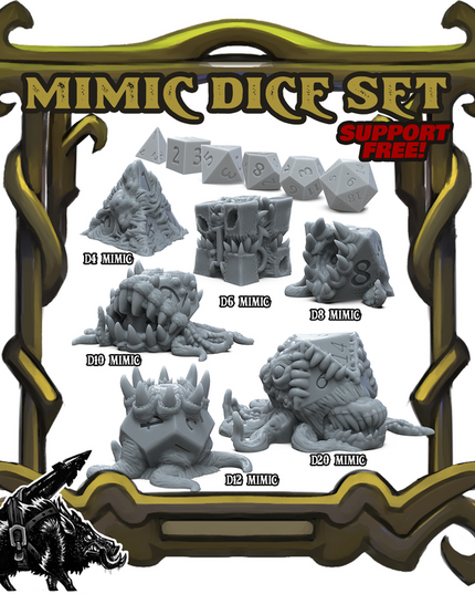 The Castle Mimic Dice Chest