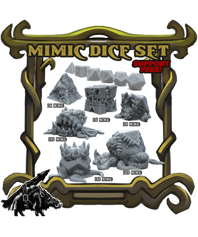 The Castle Mimic Dice Chest