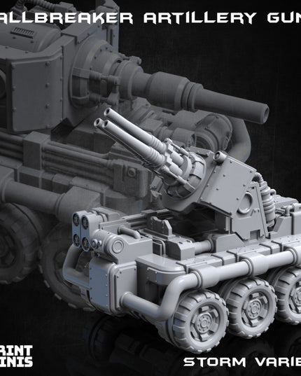 Wallbreaker Artillery Guns - Doomsday Collection