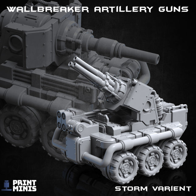 Wallbreaker Artillery Guns - Doomsday Collection