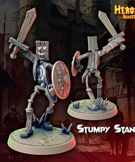 Stumpy Stan - wooden manequin