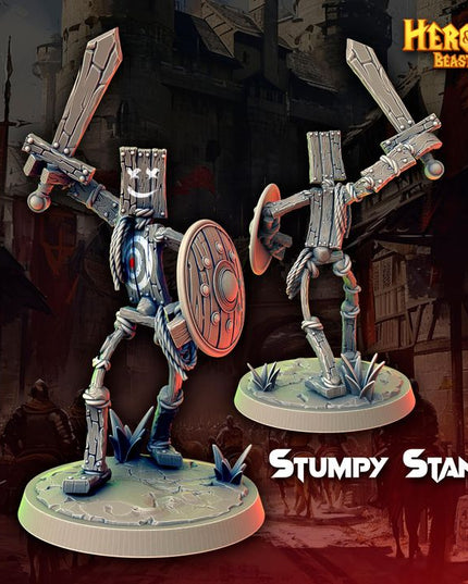 Stumpy Stan - wooden manequin