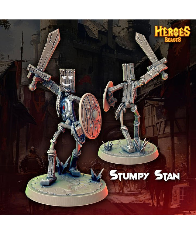 Stumpy Stan - wooden manequin