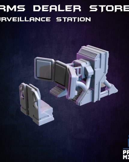 The Arms Dealer Store - Terrain Kit - Night Market Collection