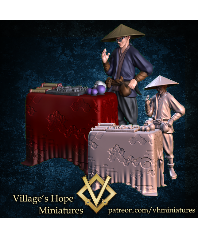 Wuxia Suspicious Shady Merchant