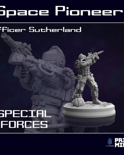 Space Soldiers - Special Forces Military x 4 - Space Pioneers Collection