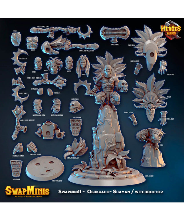 Swapmini 11 - Oshkuaho- SHaman / witchdoctor