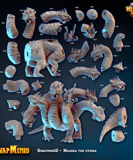 Swapmini 12 - Ngigra the hydra