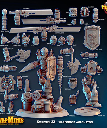 Swapmini 22 - warforged automaton