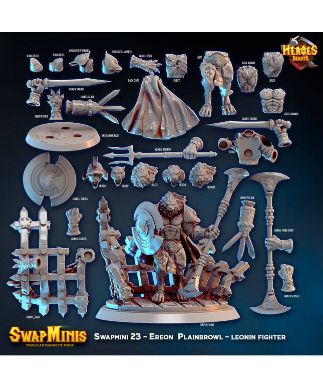 Swapmini 23 - EREON  PLAINBROWL - LEONIN FIGHTER