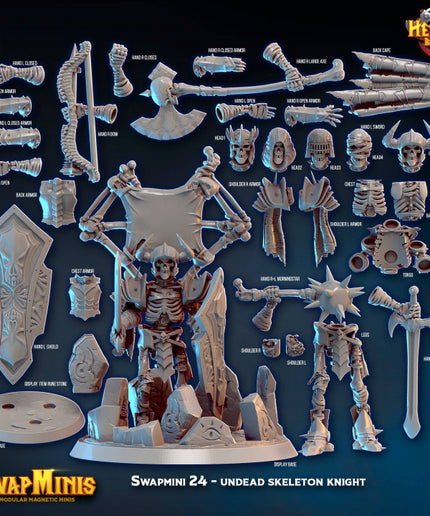 Swapmini 24 - UNDEAD SKELETON KNIGHT