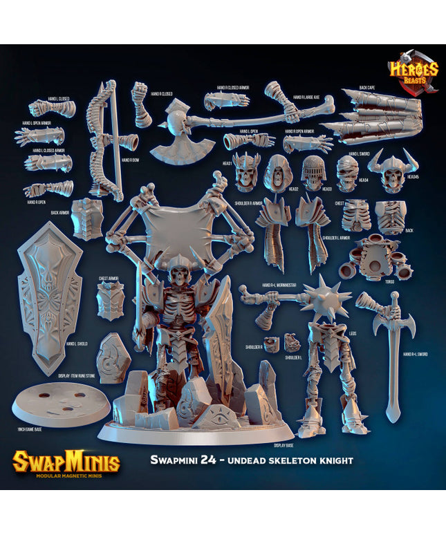 Swapmini 24 - UNDEAD SKELETON KNIGHT