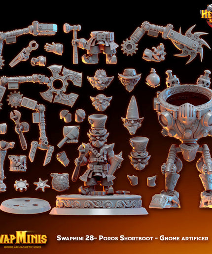 Swapmini 28- Poros Shortboot - Gnome artificer