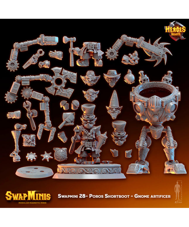 Swapmini 28- Poros Shortboot - Gnome artificer