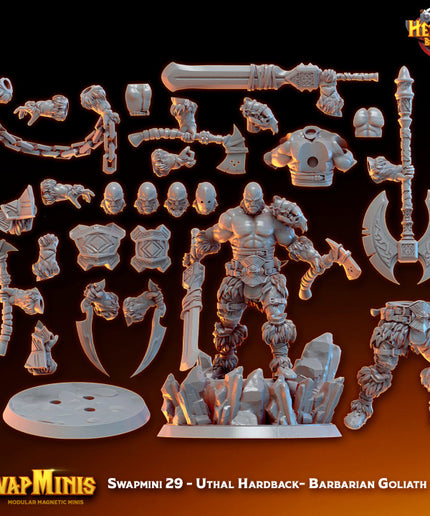 Swapmini 29 - Uthal Hardback- Barbarian Goliath