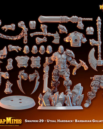 Swapmini 29 - Uthal Hardback- Barbarian Goliath
