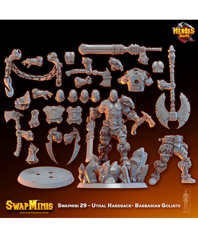 Swapmini 29 - Uthal Hardback- Barbarian Goliath