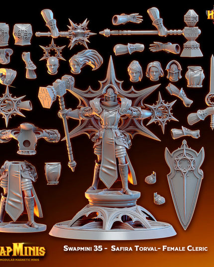 Swapmini 35 - Safira Torval- Female Cleric