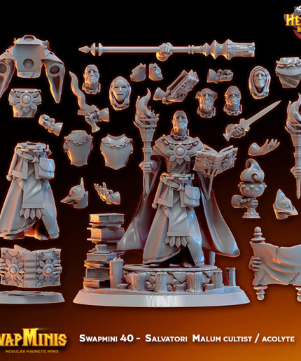 Swapmini 40 - Salvatori Malum cultist acolyte