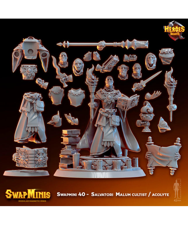 Swapmini 40 - Salvatori Malum cultist acolyte