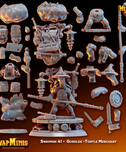 Swapmini 41 - Gurdleg -Tortle Merchant