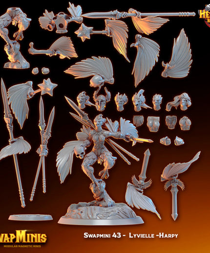 Swapmini 43 - Lyvielle -Harpy