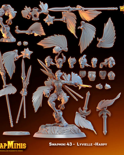 Swapmini 43 - Lyvielle -Harpy