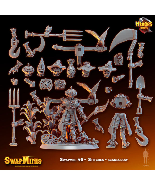 Swapmini 46 - Stitches - scarecrow