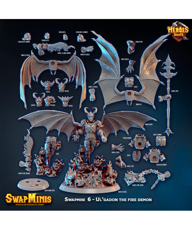 Swapmini 6 - Ul'gadon the fire demon