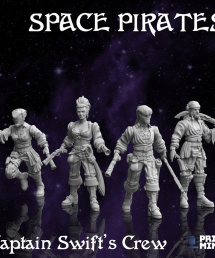 Modular Swift Pirate Crew - Space Pirates Collection
