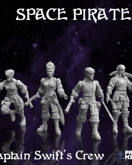 Modular Swift Pirate Crew - Space Pirates Collection