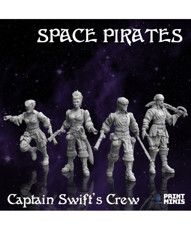 Modular Swift Pirate Crew - Space Pirates Collection